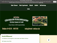 Tablet Screenshot of hotel-etelsen.org